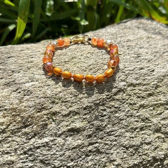 Autumn 🍂 pearl bracelet - Picture 3 of 6